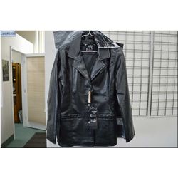 Emporito Armani Ladies Leather Jacket [ Size Small - Med, New w/tags, button style ] Retail $ 1,800.