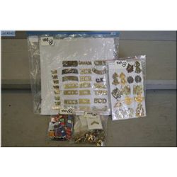 Lot of Four Groups : Lot of Canadian Collar Dogs ; include 1 x New Brunswick Tank Regt, 2 x Calgary 