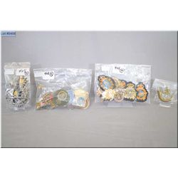 Lot of Four Items : Coins For Camp Wainwright, Commeorative Pins for Korean War, Operation Overlord 