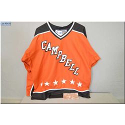Wayne Gretzky Autographed 1984 Campbell All Star Hockey Jersey [ c/w certificate, Heroes of Hockey, 