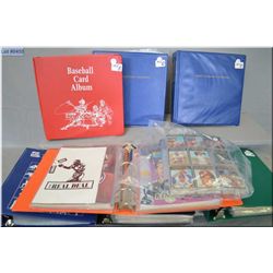 Lot : 7 Binders & 1 Pkg Lot : Baseball Cards [ 1969 - 1972, 108 Cards ] - 1991 Baseball Cards [ 810 
