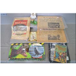 Box Lot : 5 Pkgs Newspapers [ Winnipeg Tribune , May 1942, Feb 1942, Norwood Press Aug 1944, NY Time