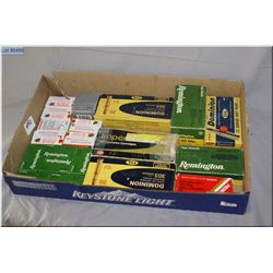 Tray Lot : 6 Boxes Win .22 Short Cal ammo - 6 Boxes Rem .22 Short cal ammo - Part box Win .22 LR Sho