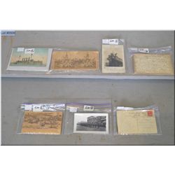 Group Lot : World War One Photos of troops & equipment in column heading for war, as well as portrai