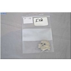 Nazi Totenkopf or Death Head Device [ maker marked ]