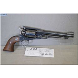 Ruger Mod Old Army .44 Perc cal 6 shot Revolver w/7 1/2" bbl ( 191 mm ) [ blue finish w/some muzzle 