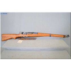 Swiss Schmidt Rubin Mod K31 7.5 x 55 Swiss cal Straight Pull bolt action mag fed full wood Military 