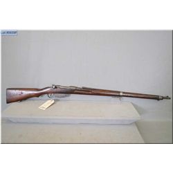 Hungarian Mannlicher Mod 1895 Stamped Budapest 1909 .8mm cal bolt action straight pull full wood Mil