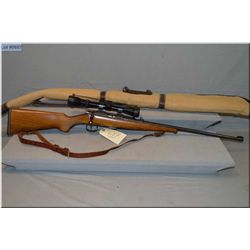 Bruno Mod No 5 .22 LR cal clip fed bolt action Rifle w/22 3/4" bbl [ blue finish, checkered pistol g