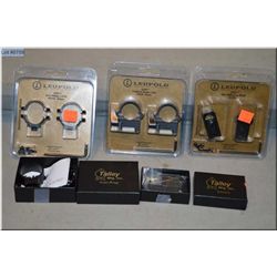 Bag Lot : 5 New in Pkgs : Leupold scope mounts for Browning 1885 Rifle STD Matte Part # 51260 - Tall