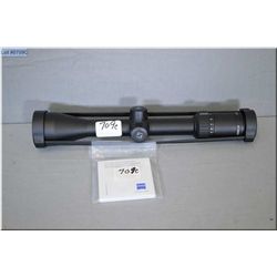 Zeiss Mod Terra 3X  3 - 9 X 42 MM Scope , Ser # 3824025 [ as new, no box,  but has warranty booklet 