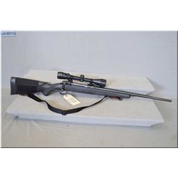 Savage Mod 110 .308 Win cal bolt action Rifle w/22" bbl [ blue finish, no sights, fitted w/Bushnell 