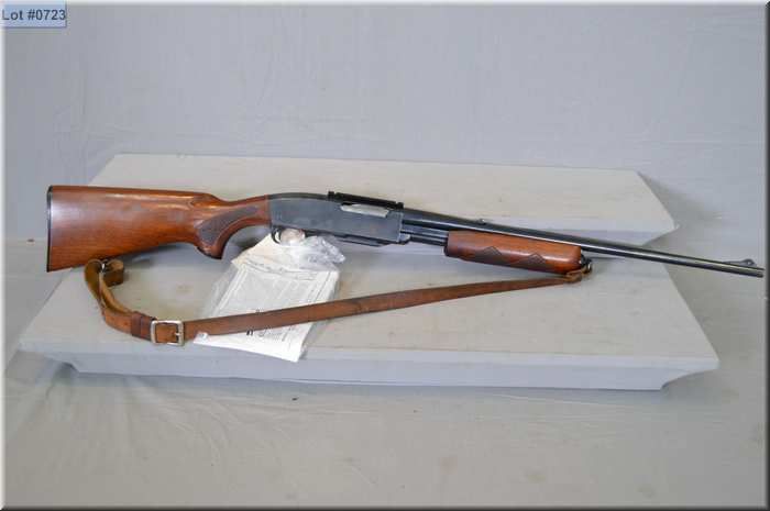 Remington Mod 760 Game Master 257 Roberts Cal Mag Fed Pump Action Rifle W 22 l Reblued Finish