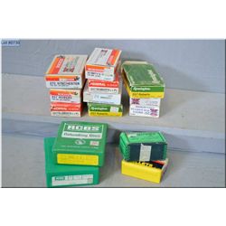 Box Lot : RCBS .257 Roberts 2 die set - RCBS .38 Spec 3 die set - Approx. 83 Bullets .25 cal 120 gr 