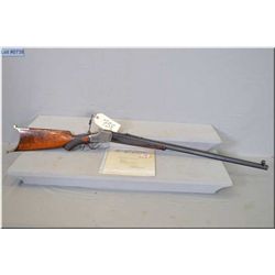 Winchester Mod 1885 Hi Wall Deluxe .32 - 40 cal falling block Rifle w/30" # 3 octagon bbl [ Was purc