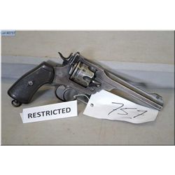 Webley MK VI .455 Revolver Ctg cal 6 shot Revolver w/152 mm bbl [ fading blue finish, Broad Arrow mk
