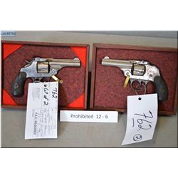 Lot of Two Items : Iver Johnson Mod Safety Hammerless Automatic .32 cal 5 shot Revolver w/76 mm bbl 
