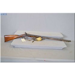 European ( Unknown ) Side By Side Hammer .10 Ga Perc black powder hammer Shotgun w/32" Damascus patt