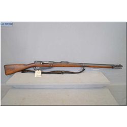 Commission Rifle  ( Amberg Arsenal Dated 1892 ) . 8 mm Mauser cal bolt action full wood Military Rif