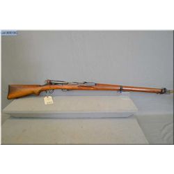 Schmidt Rubin Model 1896/11 7.5  x 55 Swiss cal straight pull bolt action mag fed full wood Military