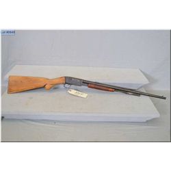 Browning Mod Trombone .22 Long cal tube fed pump action Rifle w/22" bbl [ fading patchy blue finish,