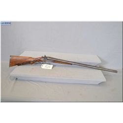 Janssen Sons & Co. Mod side by side hammer .12 Ga break action Shotgun w/30" Damascus finished barre