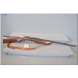 Cooey Mod 75 .22 LR cal single shot Rifle w/27" bbl [ good blue finish, few marks to stock, w/leathe