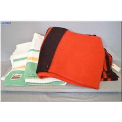 Lot of Two Wool Blankets - Hudson Bay style