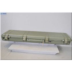 Green Pelican Mod 1750 foam lined luggage style rifle case
