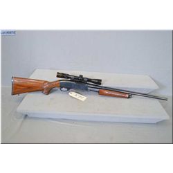 Remington Mod 7600 .30-06 cal mag fed pump action Rifle w/22" bbl [ blue finish, some fading & marks