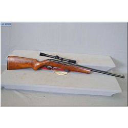 Mossberg Mod 352 KB .22 LR cal mag fed semi auto Rifle w/18" bbl [ blue finish w/some light surface 