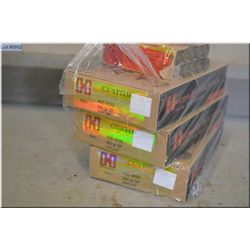 Bag Lot : 3 Boxes Hornady Custom .405 300 Gr ( 20 rnds per ) Ammo - 9 rnds Canuck .405 Win ammo