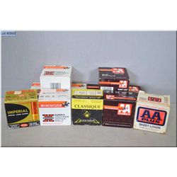 Box Lot : 11 Boxes .20 Ga 2 3/4" Shot Shells [ various makers ]