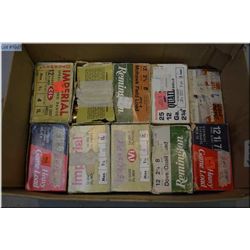 Box Lot : Approx  10 Boxes of Various .12 Ga Shot Shells