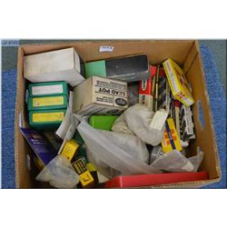 Box Reloading Equipment : RCBS .9 MM Luger 3 die set - .303 Brit FL Die ONLY - RCBS .357 Mag 3 die s