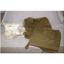 Lot of Two Items : Royal Canadian Artillery Tunic &  Trousers - Canadian Forces Issued Mukluks Size 
