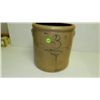 Image 1 : Primitive crock, 3 gallon with swirl, flake on rim