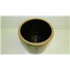Image 2 : Primitive crock, 2 gallon with swirl, flake on rim