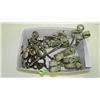 Image 1 : Box of primitive hardware / hooks,