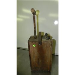 antique Primitive Atlas Blasting machine, as seen,