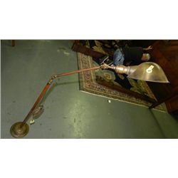 unique vintage floor type doctor's? lamp