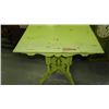 Image 1 : Painted Primitive parlor table SSR = special shipping