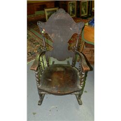 Primitive rocker as found SSR