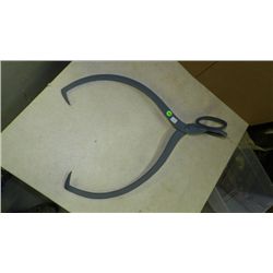 large Primitive ice tongs