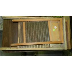 11) group of Primitive wash boards