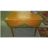 Image 1 : antique painted design kitchen double drop side table,