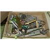 Image 1 : box with Primitive kitchen items etc...