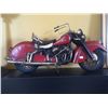 Image 1 : Hand Crafted Indian Motorcycle (22" long, 10.5")