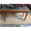 Image 1 : Solid Oak Sofa Table (47" long)