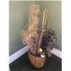Image 2 : Heavy Hand Crafted Pottery Vase (15" high)